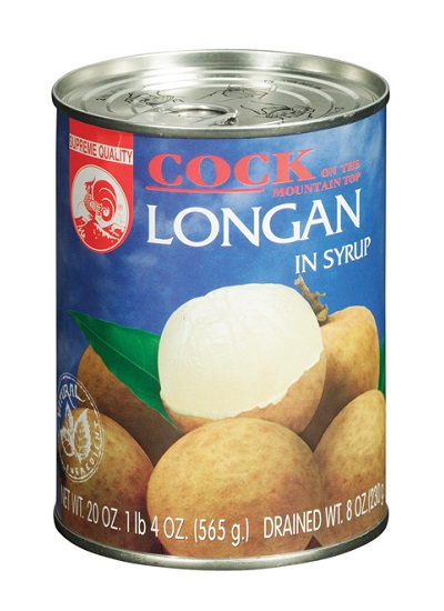 Longan in sciroppo - Cock Brand 565 g.